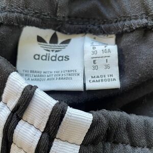 Adidas Women’s Black and White Joggers